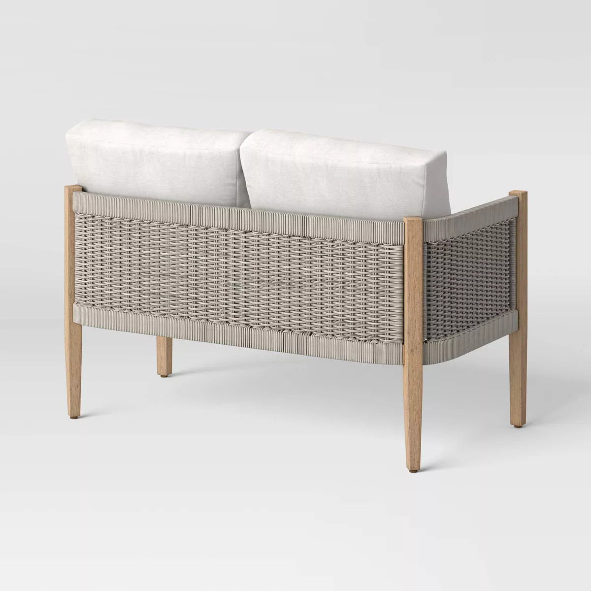 Pasadena Patio Loveseat - Gray - Threshold™ designed with Studio McGee | Target