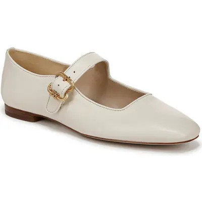 Sam Edelman Michaela Mary Jane Flat in Black Patent at Nordstrom, Size 10.5 | Nordstrom