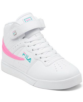 Fila Women's F-13 High Top Sneakers from Finish Line & Reviews - Finish Line Women's Shoes - Shoe... | Macys (US)