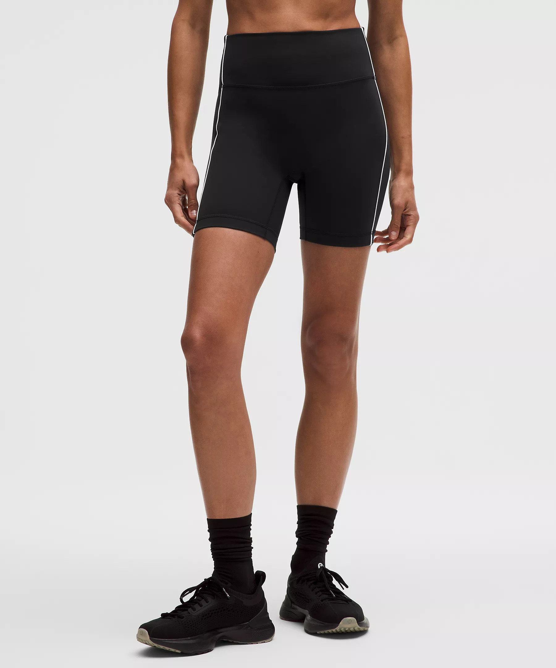 Wunder Train No-Line Piped High-Rise Short 6" | Lululemon (US)
