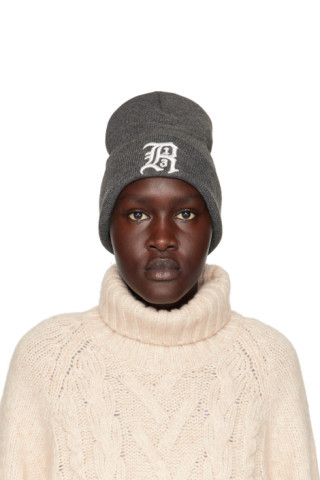 R13 - Gray Oversized Beanie | SSENSE