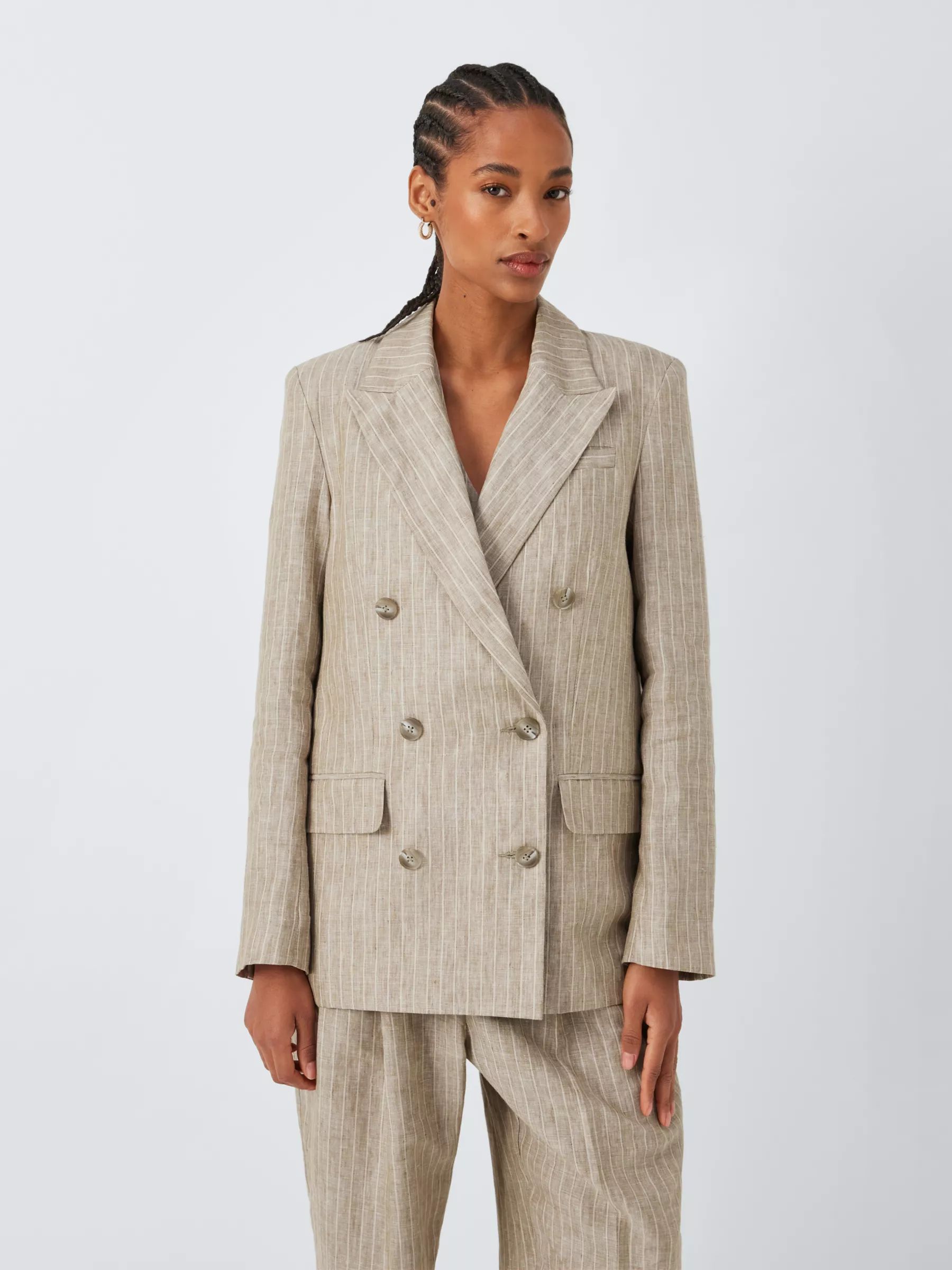 John Lewis Stripe Linen Blazer | John Lewis (UK)