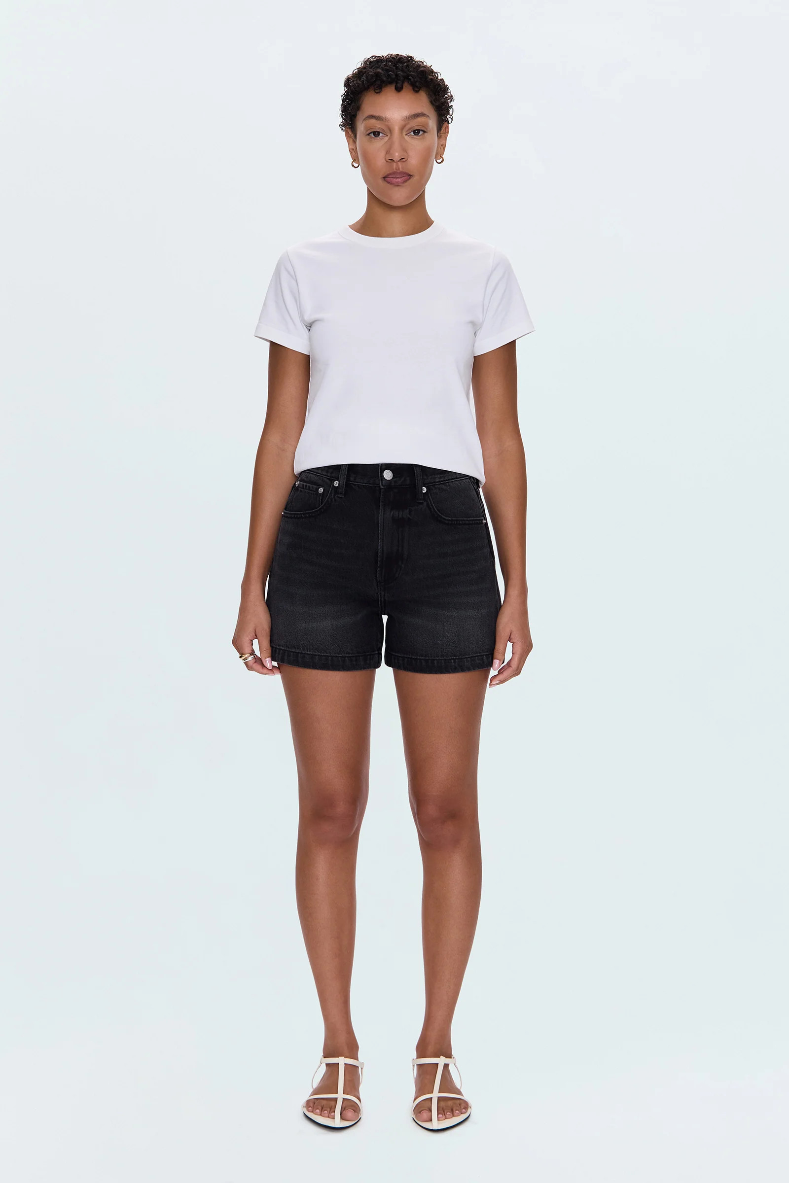 Saige High Rise Short - Glamour | Pistola Denim