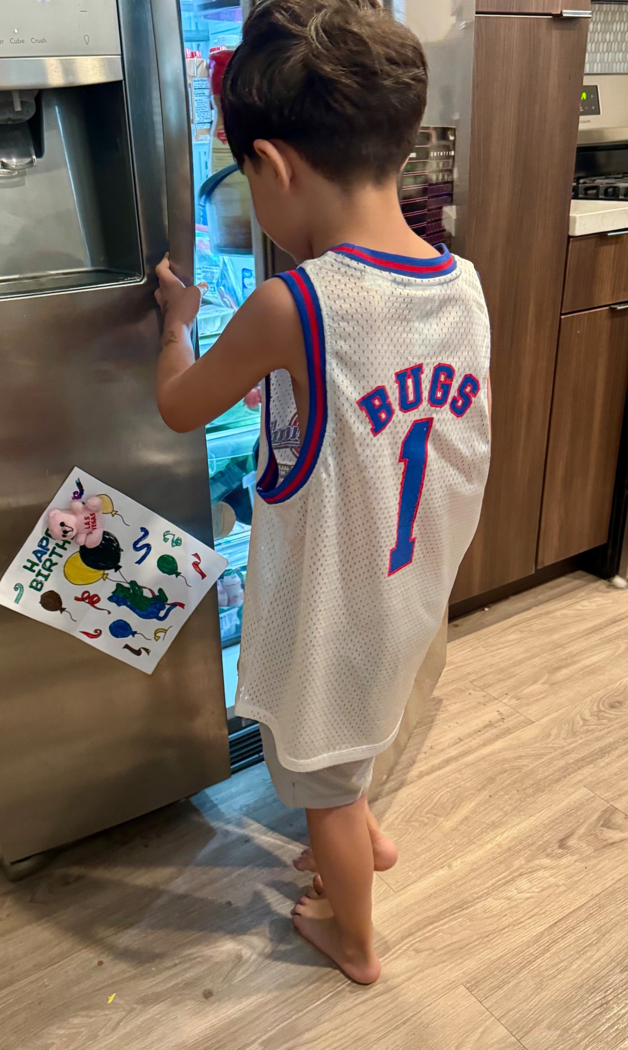 For the Space Jam fans 🐰 

My little guy is obsessed with his Bugs jersey

#LTKootd #LTKSaleAlert #LTKKids