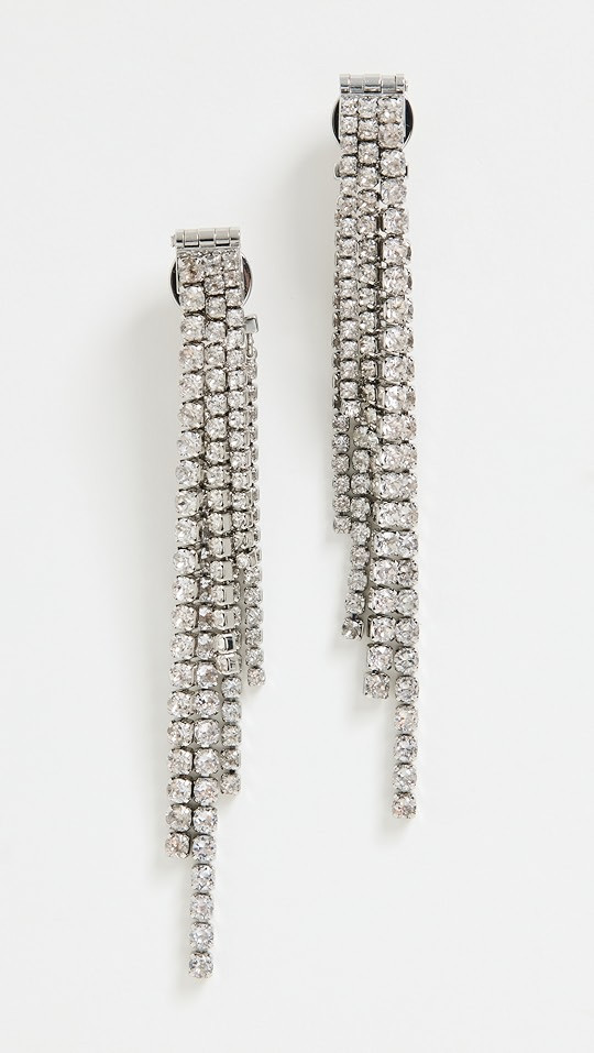DEMARSON Calla Crystal Waterfall Earrings | SHOPBOP | Shopbop