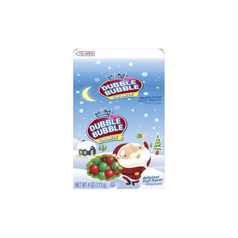 Dubble Bubble Holiday Gumball Carton - 4oz | Target