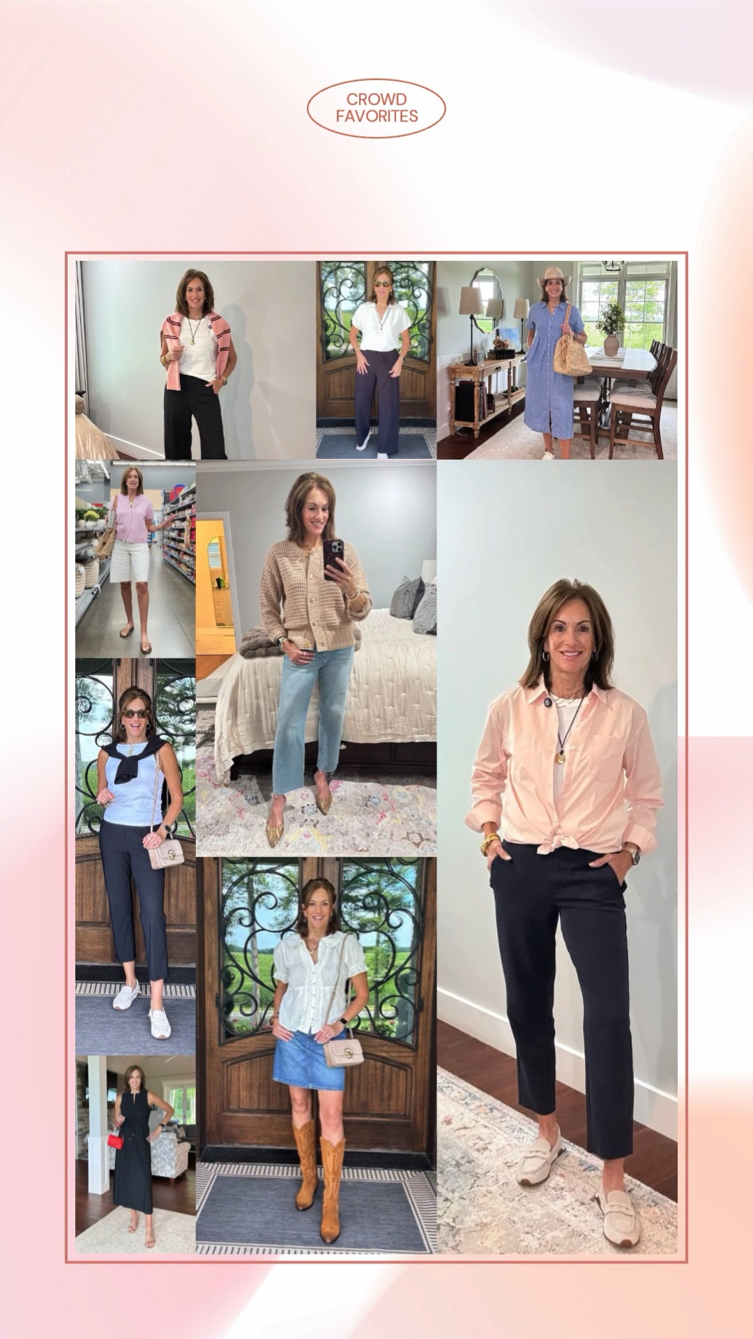 Last weeks best sellers! 

Best sellers, ageless style, travel style, wrinkle free, Bermuda shorts, summer dress, linen dress, Nsale, nordstrom anniversary sale, cowboy boots, denim

#LTKSeasonal #LTKootd #LTKTravel