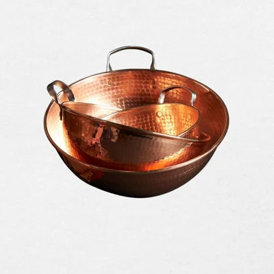 Copper Mixing Bowls, 3 Bowl Set | Wayfair North America