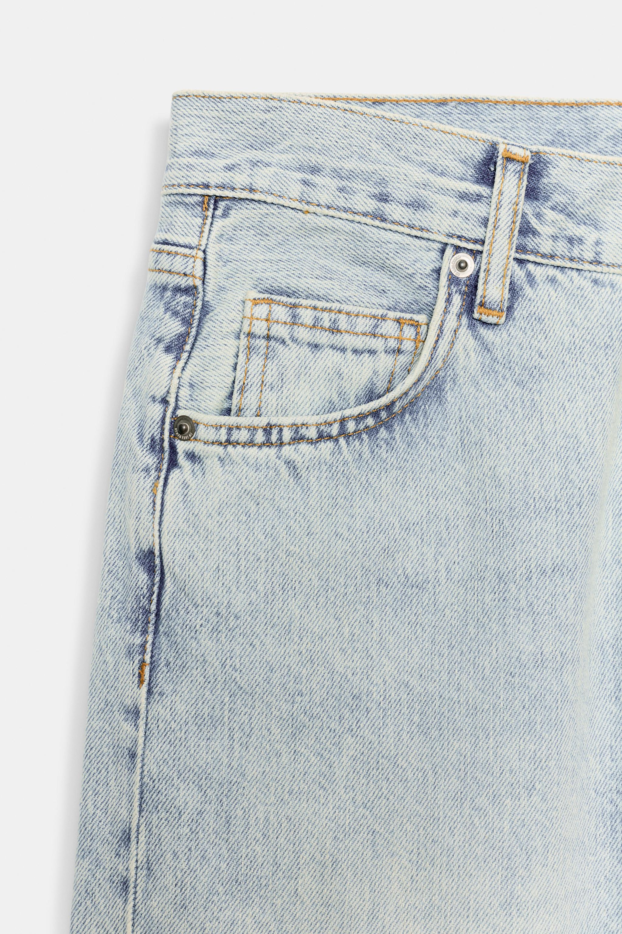 ZW COLLECTION MID-RISE BAGGY JEANS | Zara US