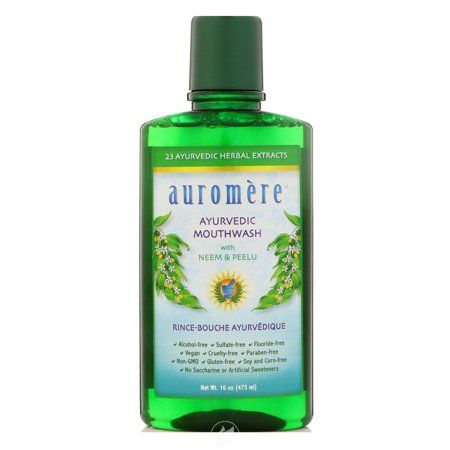 Auromere Ayurvedic Mouth Wash 16 Ounce, Pack of 2 | Walmart (US)
