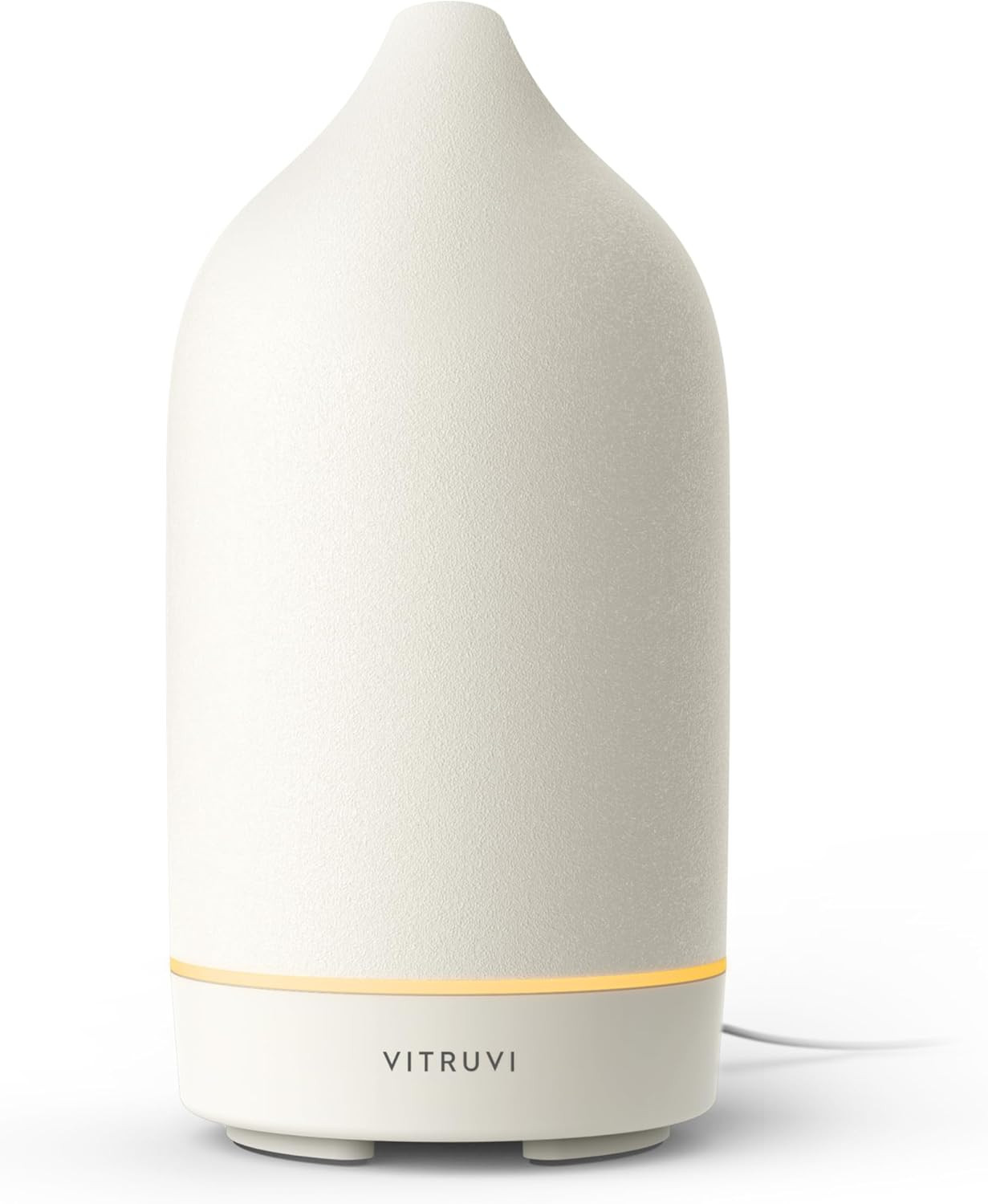 Vitruvi Stone Diffuser, Ceramic Ultrasonic Essential Oil Diffuser for Aromatherapy | Ceramic Diff... | Amazon (US)