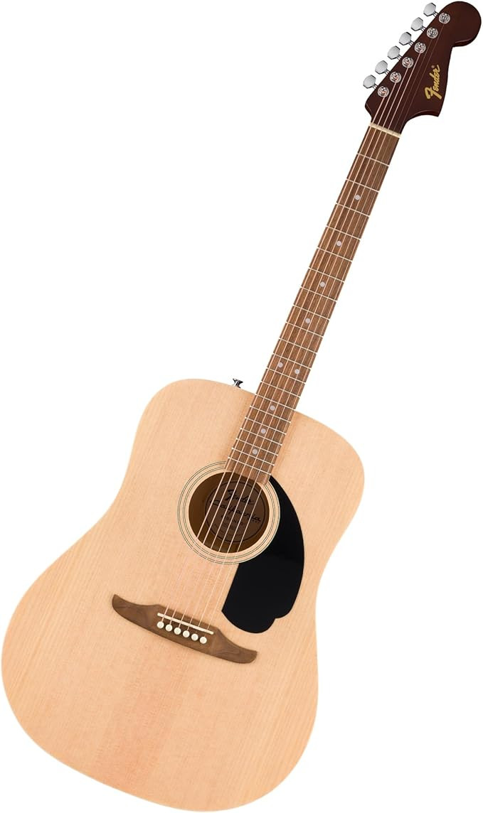 Fender California Debut Redondo Series Acoustic Guitar, Beginner Guitar, 2-Year Warranty, Natural | Amazon (US)