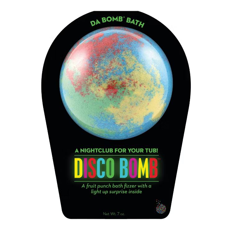 Da Bomb Bath Fizzers Disco Bath Bomb - 7oz | Target