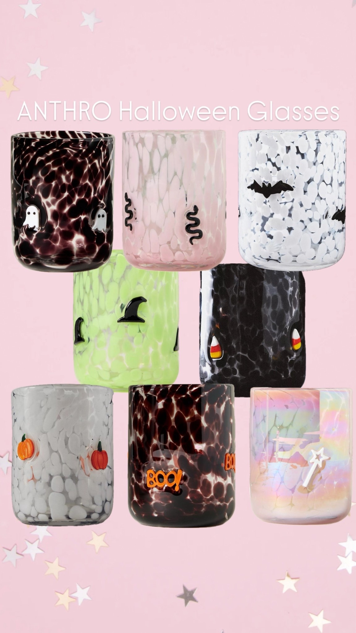 The popular new Anthropology glass cups are my favorite!!! // I need them all!! 


Halloween
Glass cups
Anthropology 
Trending 

#LTKSeasonal #LTKParties