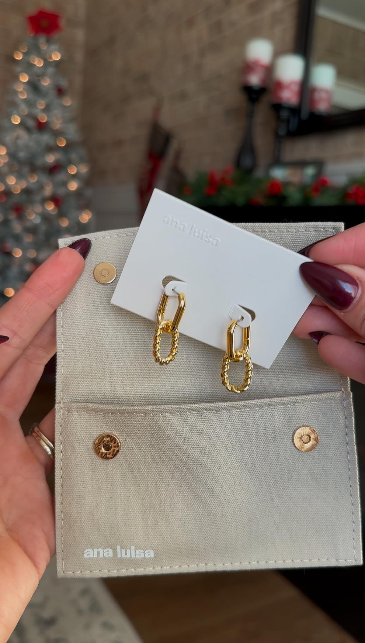 Ana Luisa Double Hoop Earring - Ash Double Gold Earrings - 14K Gold Plated Hoop Earrings - Hypoallergenic, Water-Resistant, Tarnish-Free - 14K Gold Plated, Silver & Two-Tone Earring - Women Gift Ideas | Amazon (US)