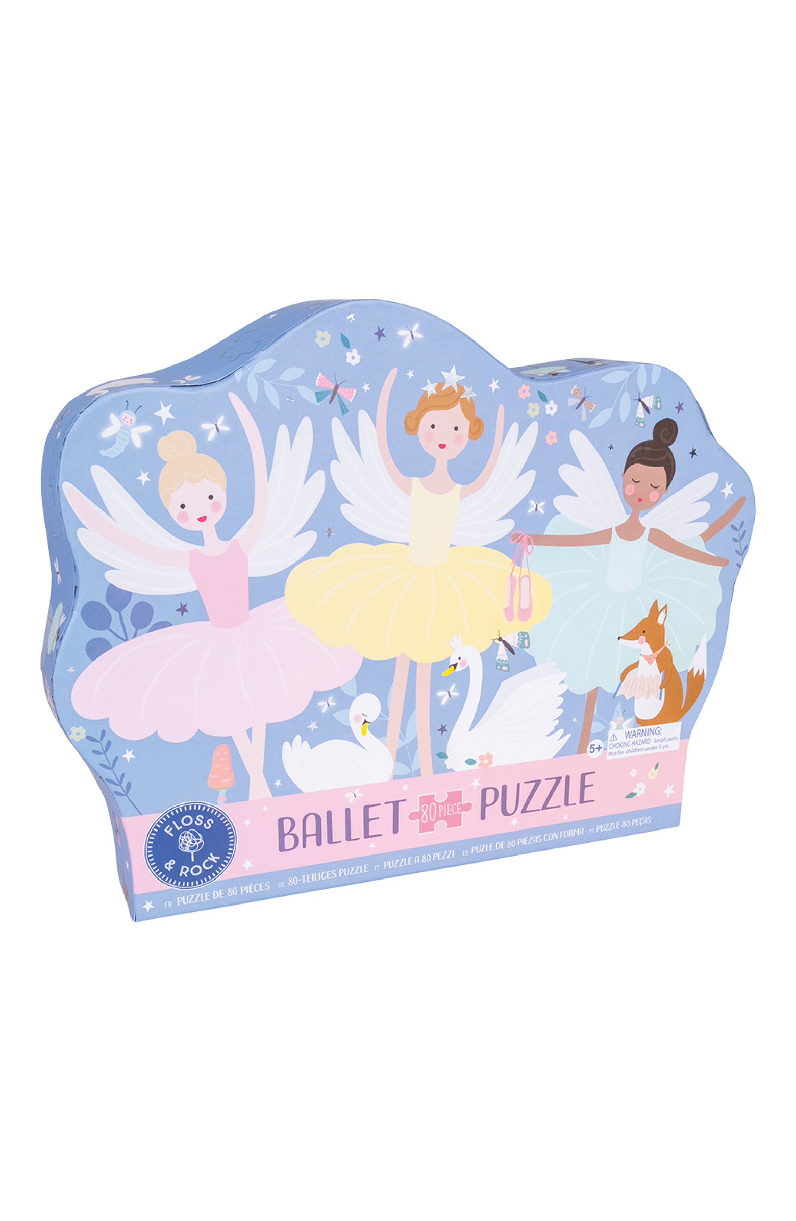 Floss & Rock 80pc Shaped Jigsaw with Shaped Box | Nordstrom | Nordstrom