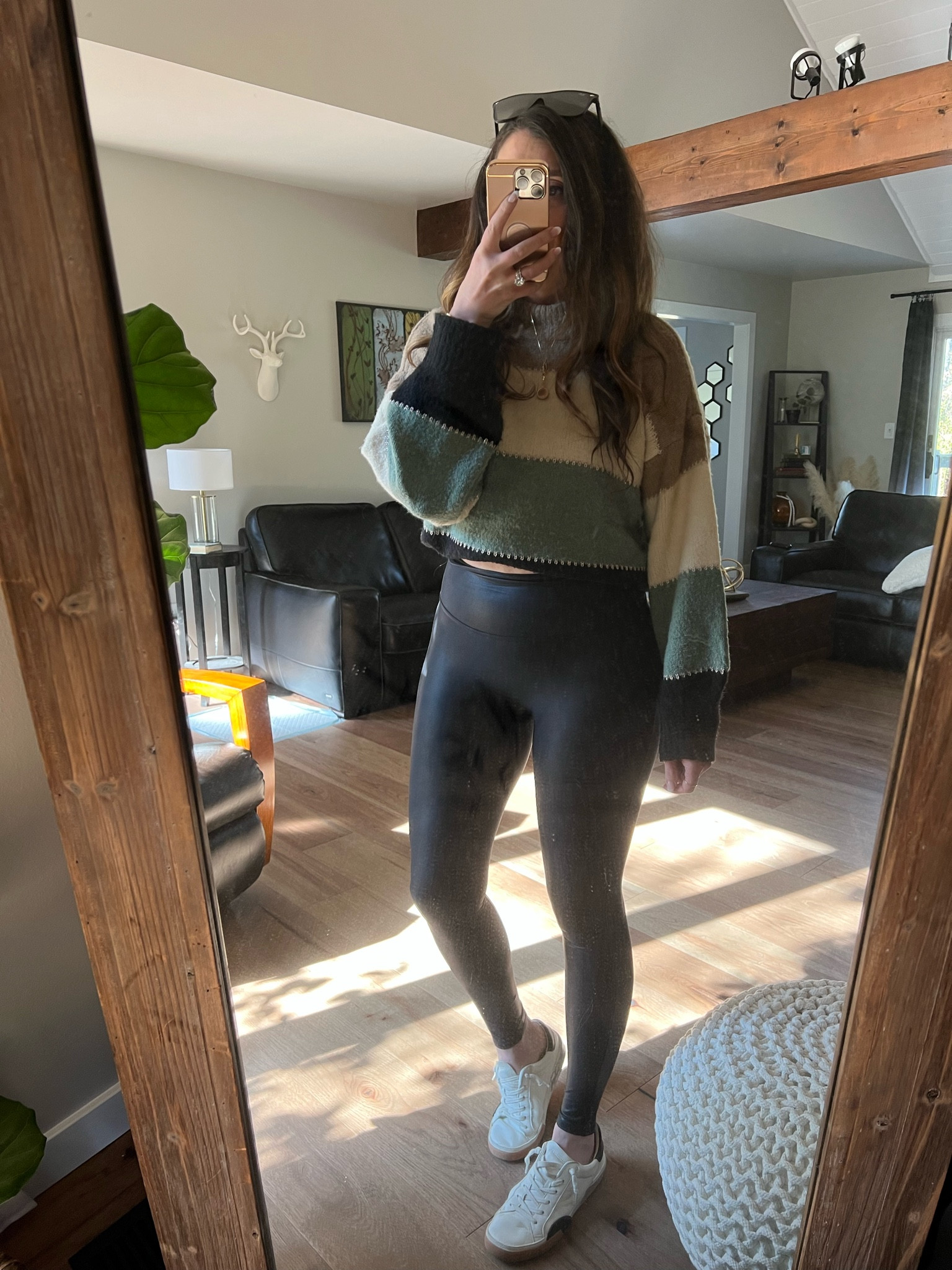 Found the best bra tuck alt to crop your sweaters! Stays in place place and no more re-tucking that cropped top when it comes out. 

 

#LTKsalealert #LTKcurves #LTKfit