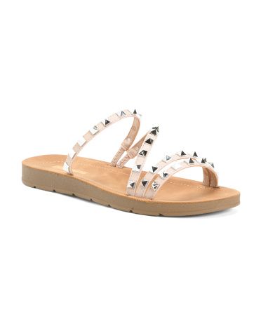 Flat Studded Sandals | TJ Maxx