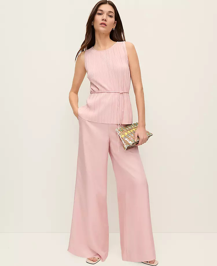 The Easy Wide-Leg Pant | Ann Taylor