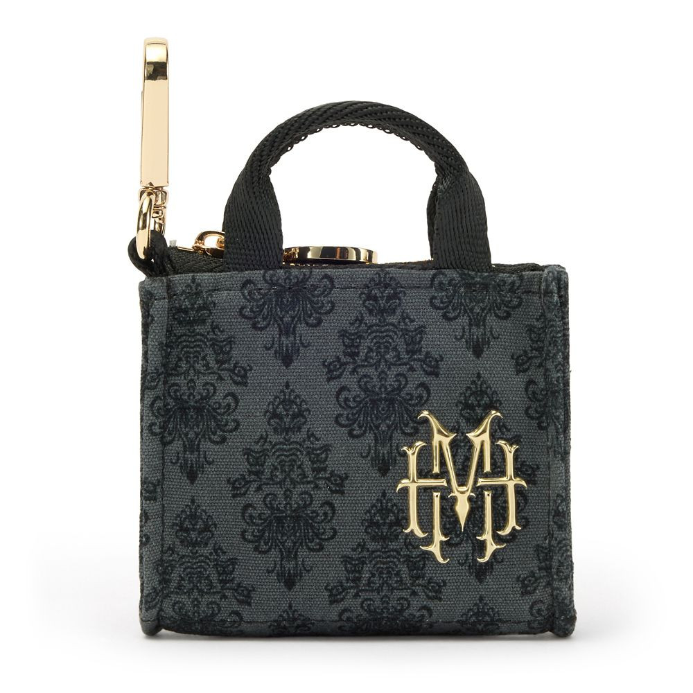The Haunted Mansion Mini Tote Coin Purse Bag Charm | Disney Store