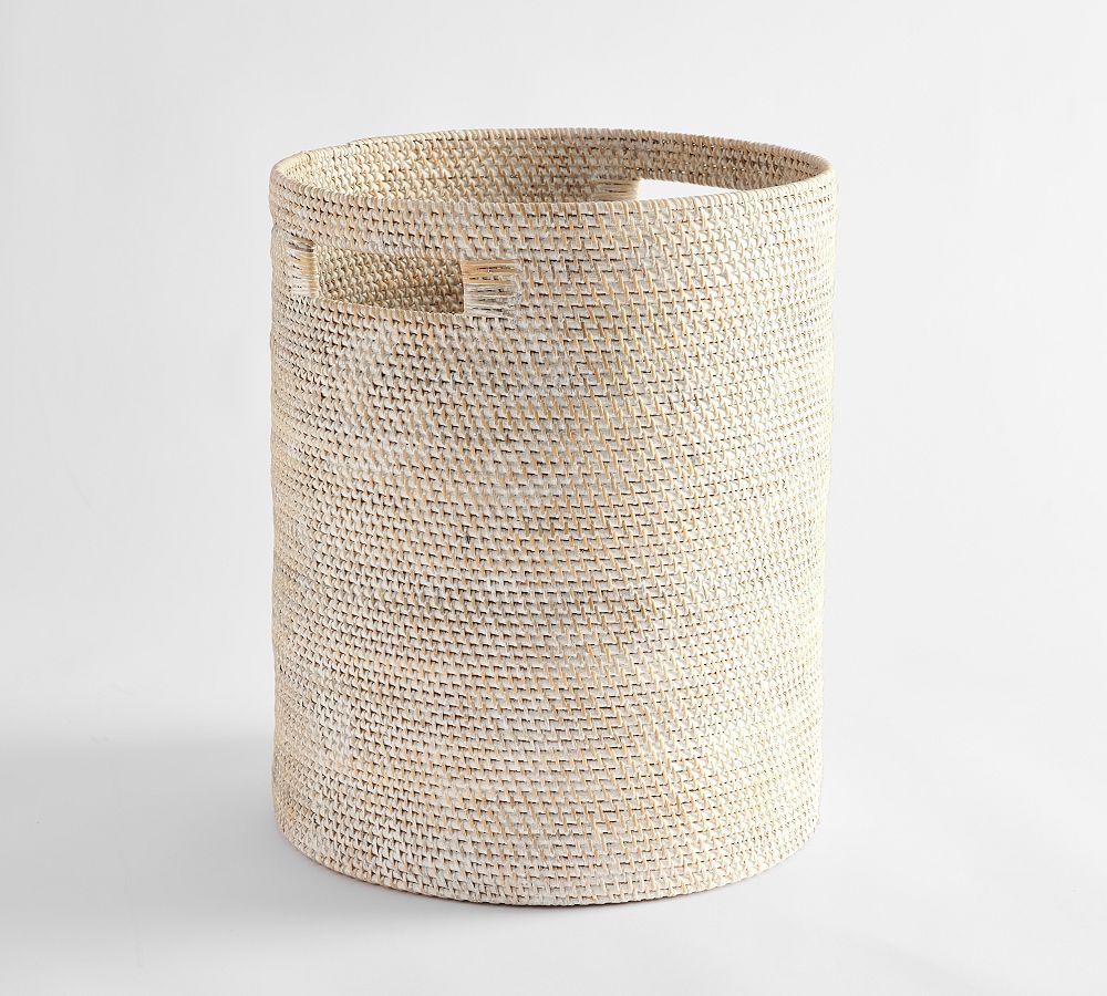 Tava Handwoven Tote Basket | Pottery Barn (US)