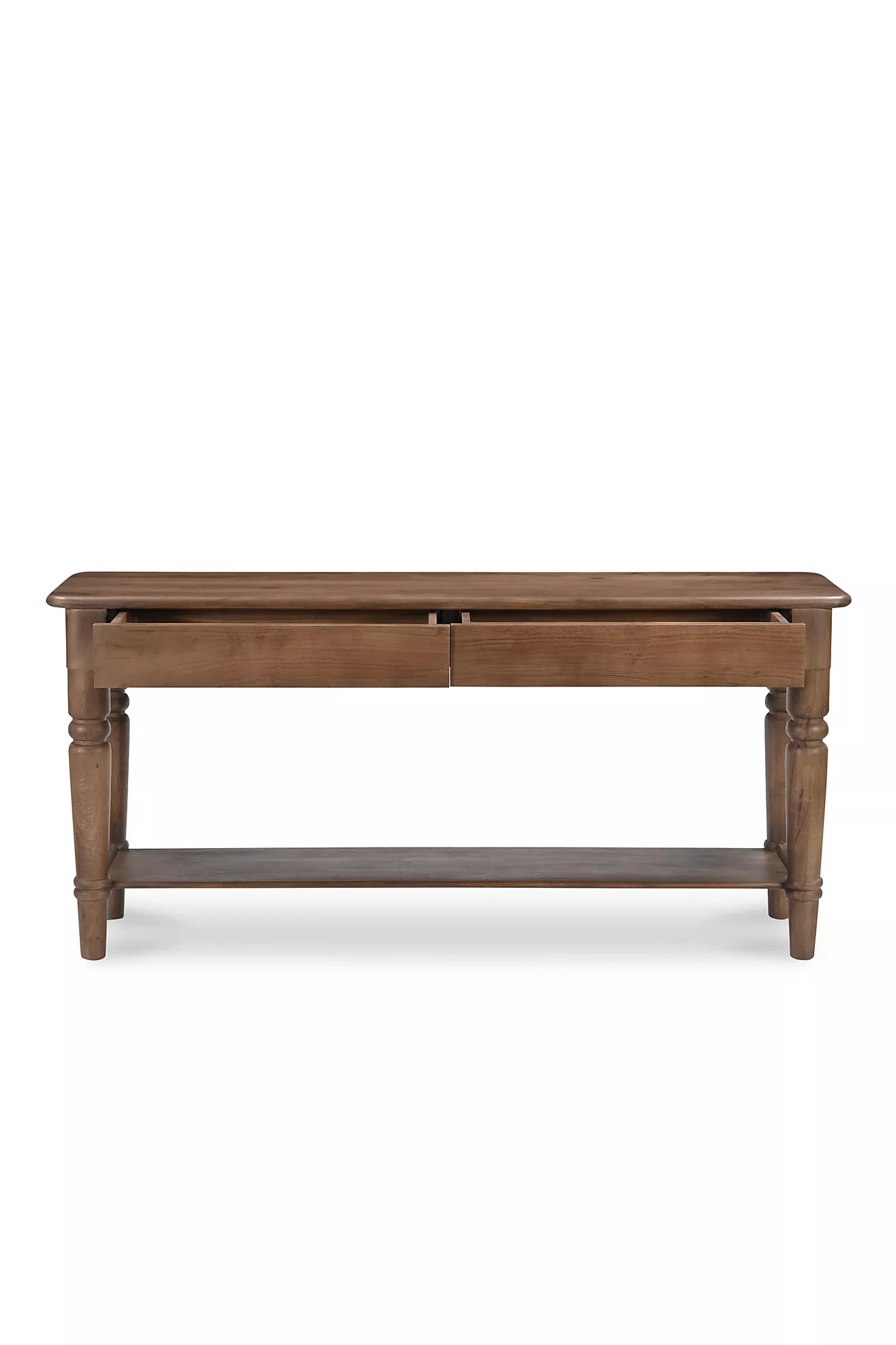 Russet Wood Console Table | Anthropologie (US)