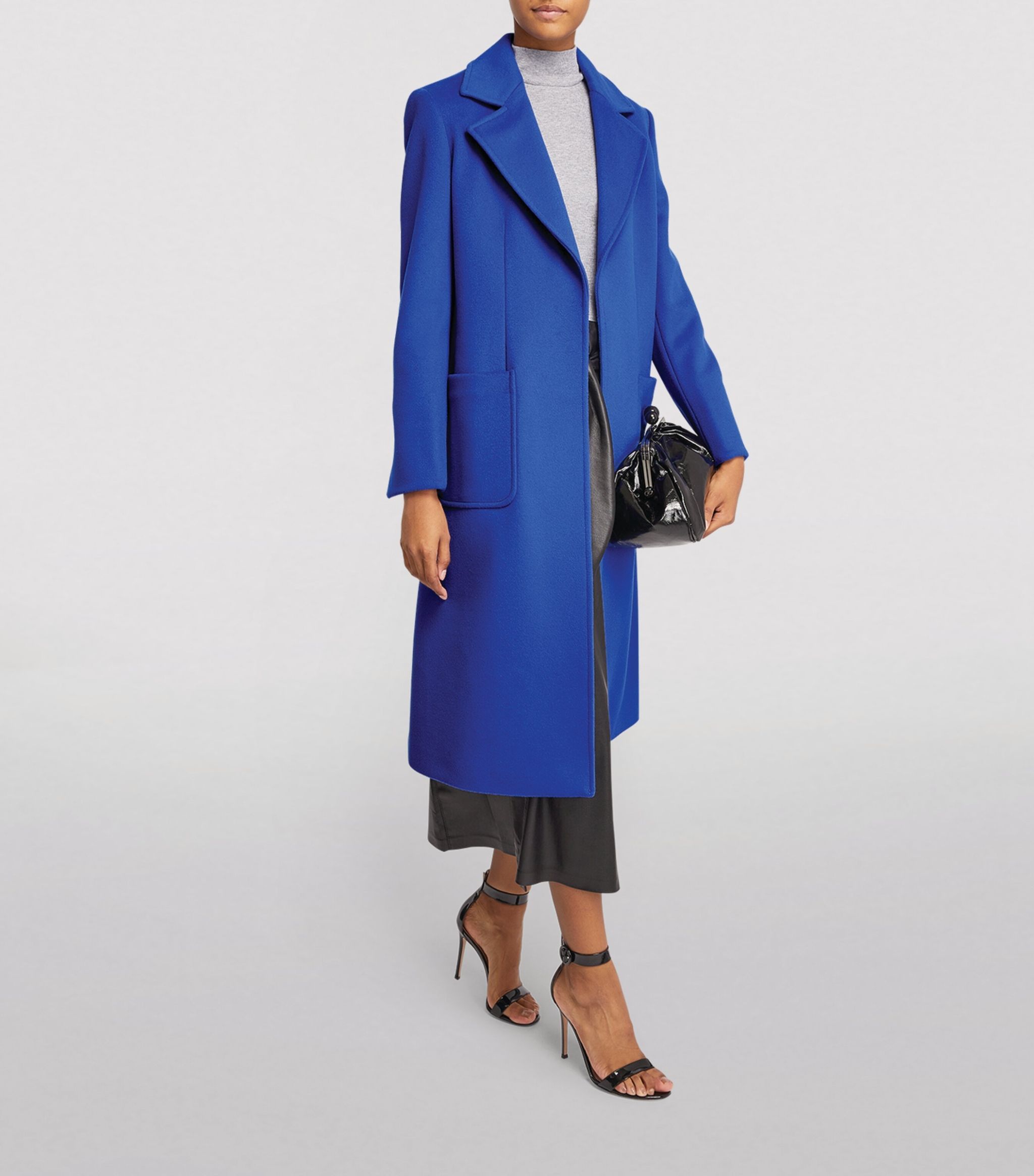 Wool Longline Coat | Harrods