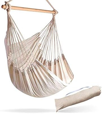 Hammock Sky Large Brazilian Hammock Chair Cotton Weave - Extra Long Bed - Hanging Chair for Yard,... | Amazon (US)