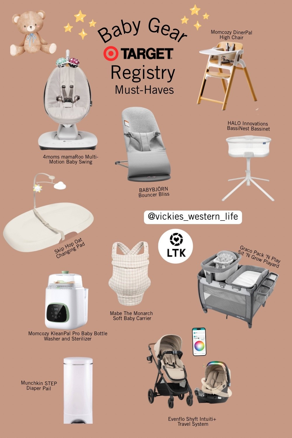 These are my Target Registry MUST-HAVES for Baby Gear

#LTKBaby #LTKBump #LTKFamily