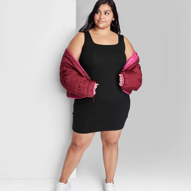 Women's Sleeveless Seamed Bodycon Dress - Wild Fable™ | Target