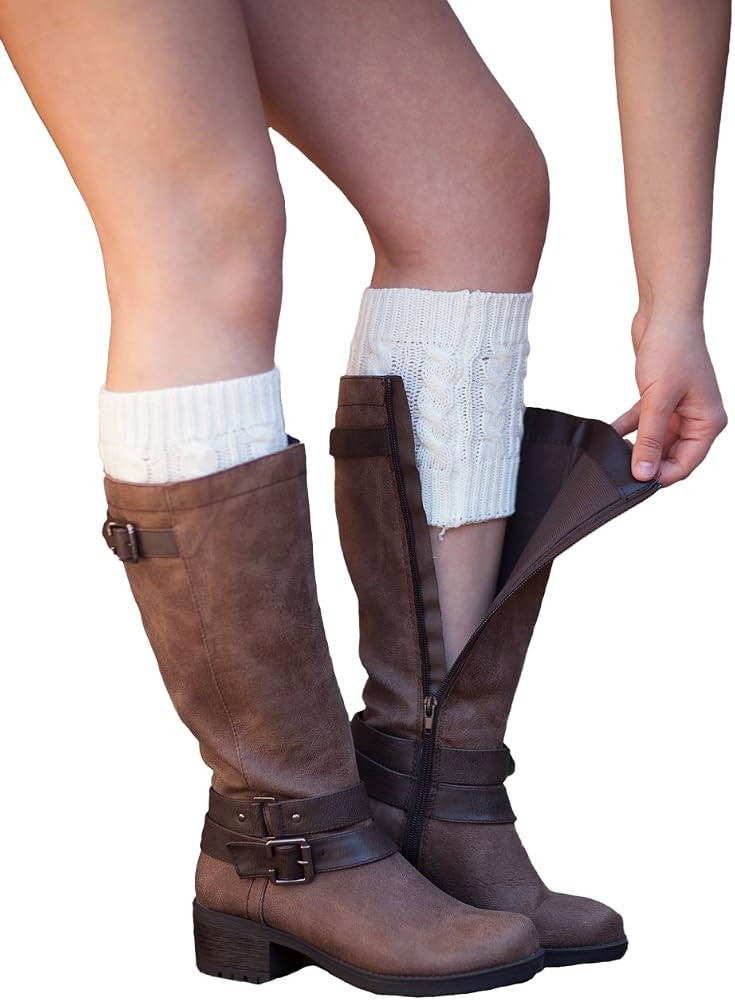 The Original Button Boot Socks with Lace Trim Boutique Socks | Amazon (US)