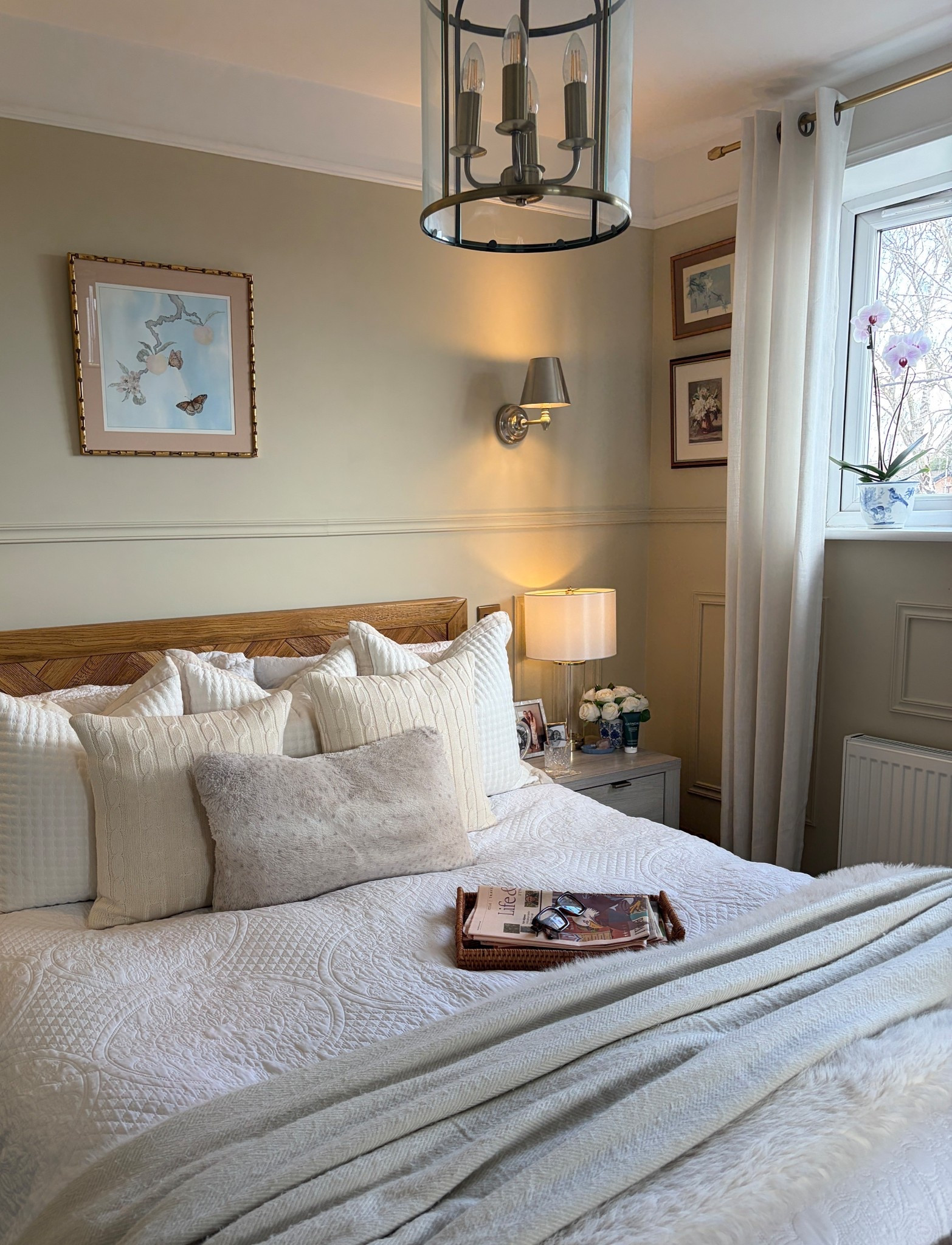 Cosy winter bedroom vibes 🤍 Soft layers and warm light 🕯️✨

#LTKhome #LTKwinter #LTKuk