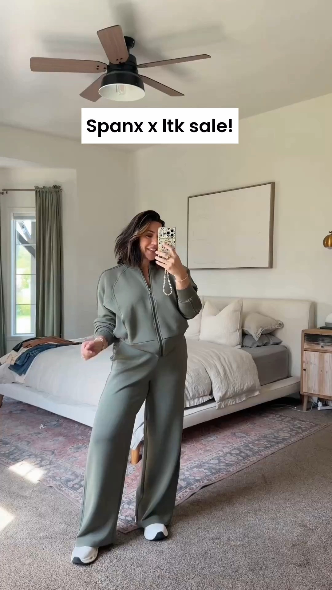 Copy code in LTK app! Air essentials on sale - perfect for travel, school pickup, elevated lounge. The best material ever. I do a L in both!

#LTKSeasonal #LTKMidsize #LTKSaleAlert