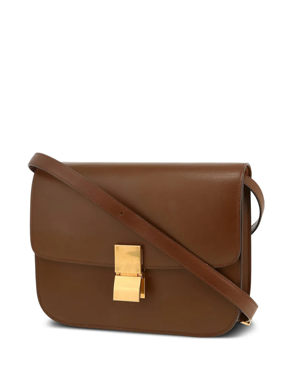 Celine Pre-Owned 2020s Classic Box shoulder bag - Brown | Farfetch Global