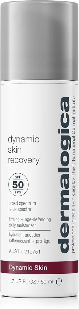Dermalogica Dynamic Skin Recovery SPF 50 Face Moisturizer, Sunscreen Lotion - Use Daily to Firm, ... | Amazon (US)
