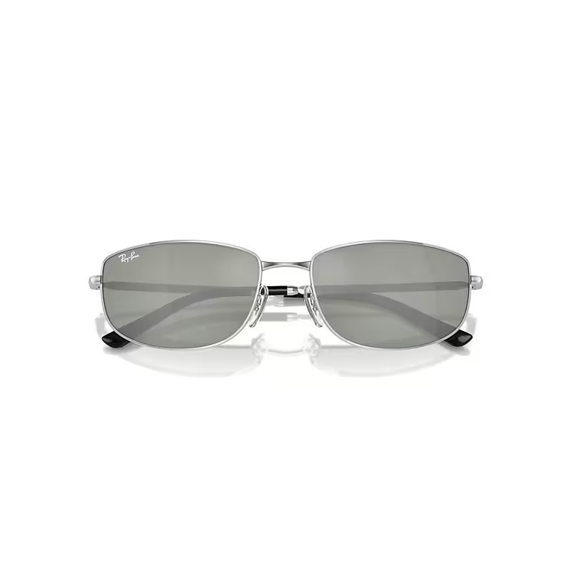 Ray-Ban Rb3732 Sunglasses Silver Frame Green Lenses 56-18 | Ray-Ban (US)