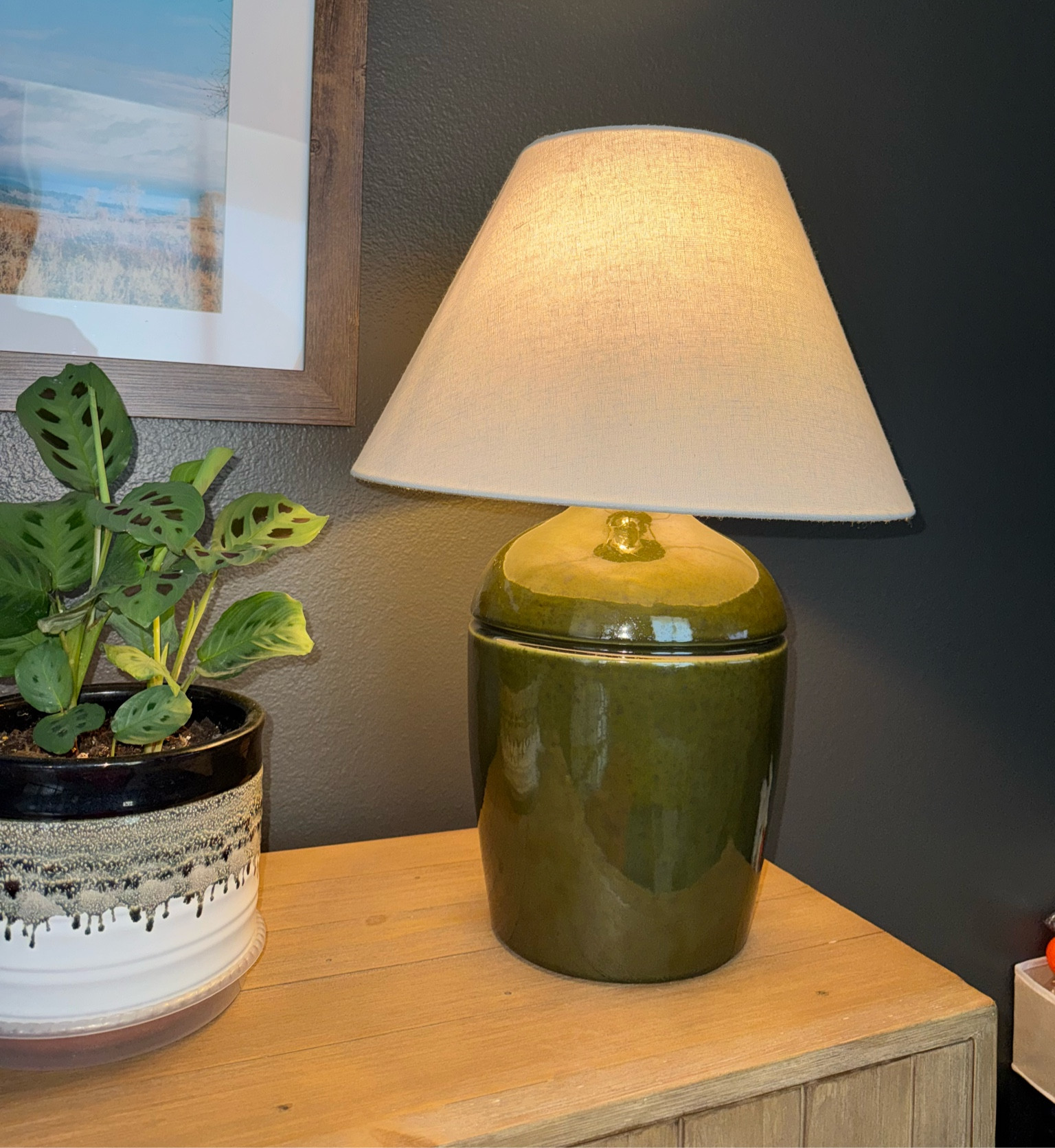 This green office lamp gives me the coziest vibes! 

Ralph Lauren office / moody office / office lamp / office decor 

#LTKHome