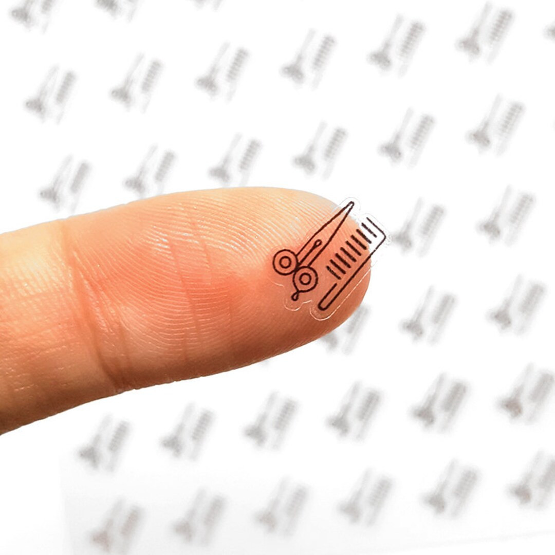 56 Haircut Stickers, Haircut Planner Stickers, Hair Stickers,  Stickers, Happy Planner, Clear Sti... | Etsy (US)