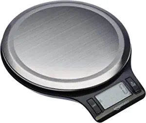 Amazon Basics Stainless Steel Digital Kitchen Scale with LCD Display, Batteries Included | Amazon (US)
