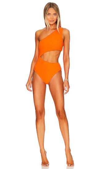 Celine One Piece in Blood Orange | Revolve Clothing (Global)