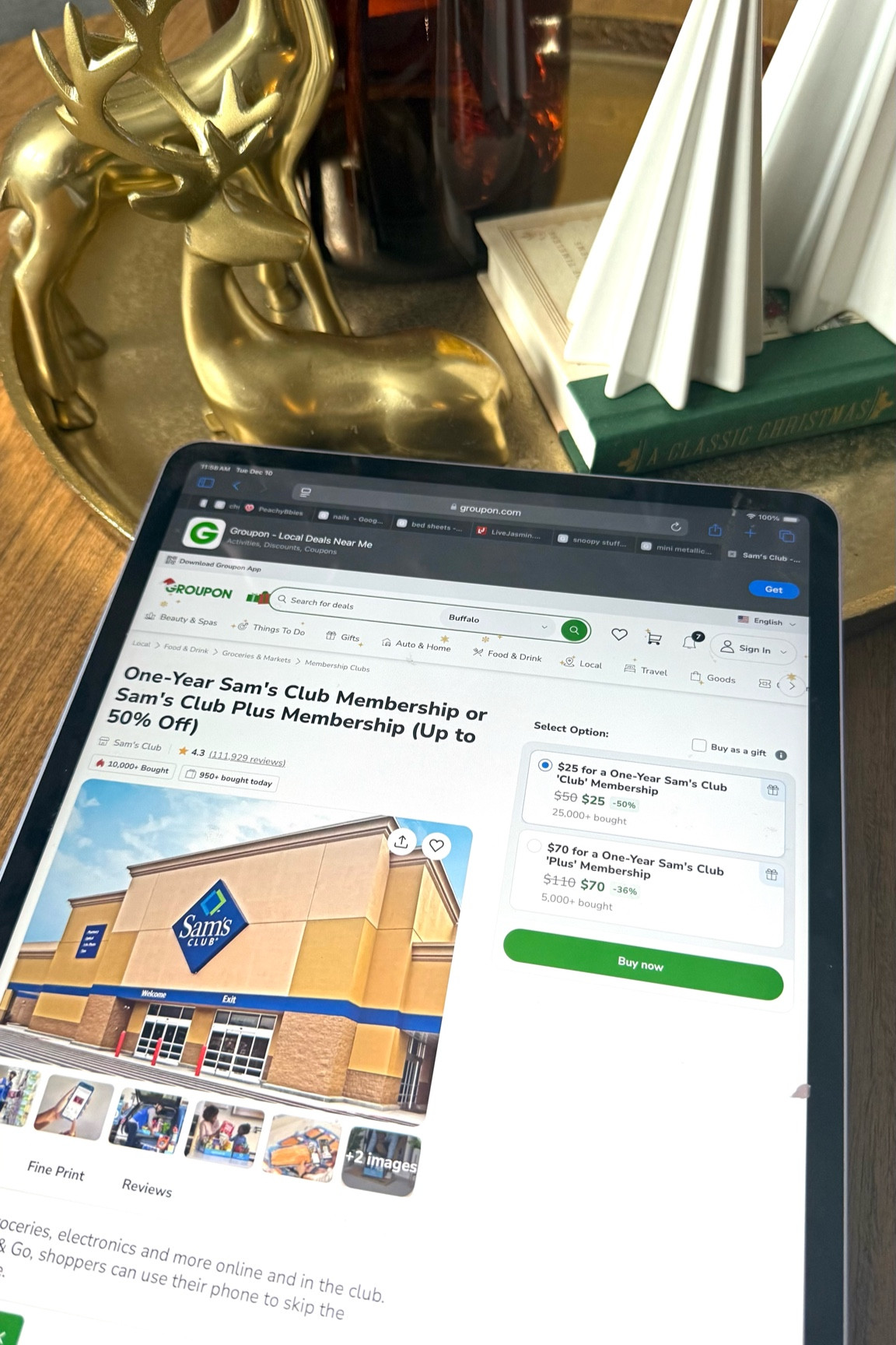Treat yourself or someone special to a one-year Sam’s Club or Sam’s Club Plus Membership at 50% off through Groupon! Enjoy savings on groceries, electronics, and more, both in-store and online. Plus, with the Scan & Go feature, you can skip the checkout line by shopping directly from your phone.
@groupon #groupon #ad #GrabLifeByTheGroupon #GrouponPartner #GiftingWithGroupon


#LTKGiftGuide #LTKHoliday #LTKSeasonal