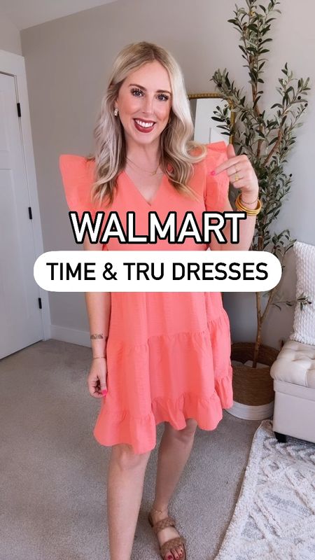 Walmart time and tru dresses, Walmart outfit, Walmart fashion, Walmart try on

#LTKFindsUnder50 #LTKStyleTip #LTKVideo