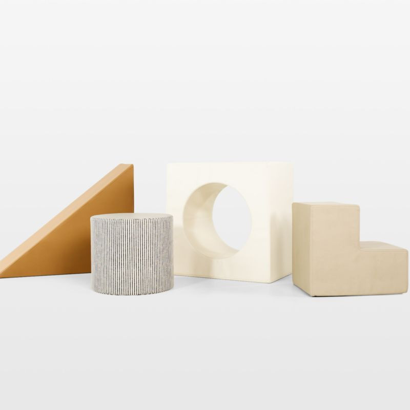 Gathre Camel Brown Foam Kids Block Playset + Reviews | Crate & Kids | Crate & Barrel