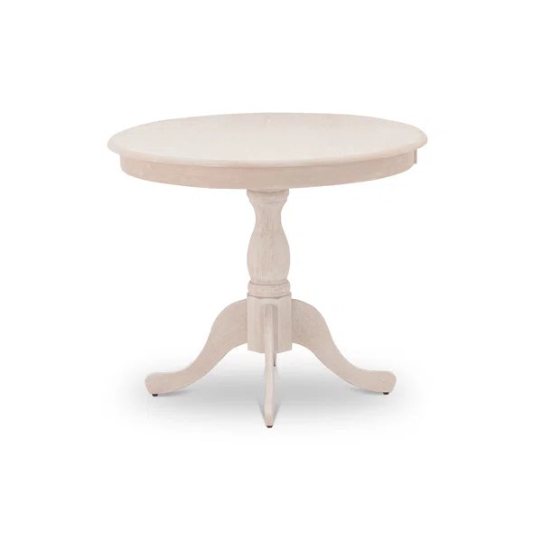 Shady Round Solid Wood Dining Table | Wayfair North America