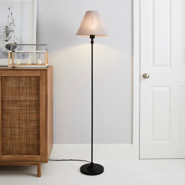 Dorma Bedford Floor Lamp Black | Dunelm (migrated)