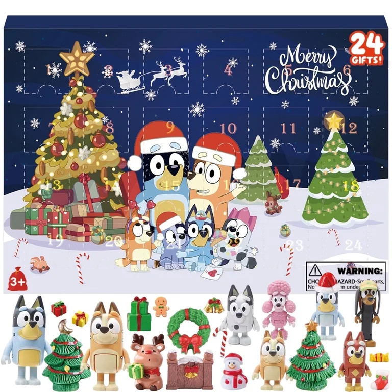 A Special Present! Bluey Advent Calendar Contains 24 Gifts, Christmas Countdown Bluey Calendar Gi... | Walmart (US)