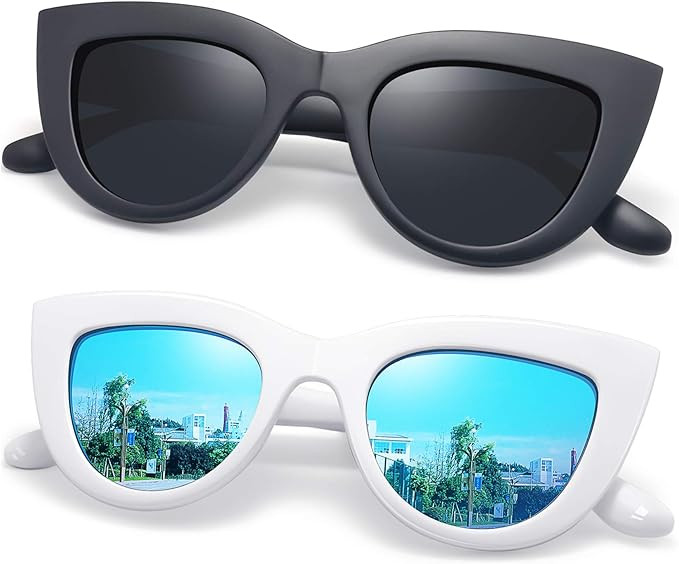 Joopin Retro Polarized Cateye Sunglasses - Women Vintage Cat Eye Sun Glasses UV400 Protection | Amazon (US)