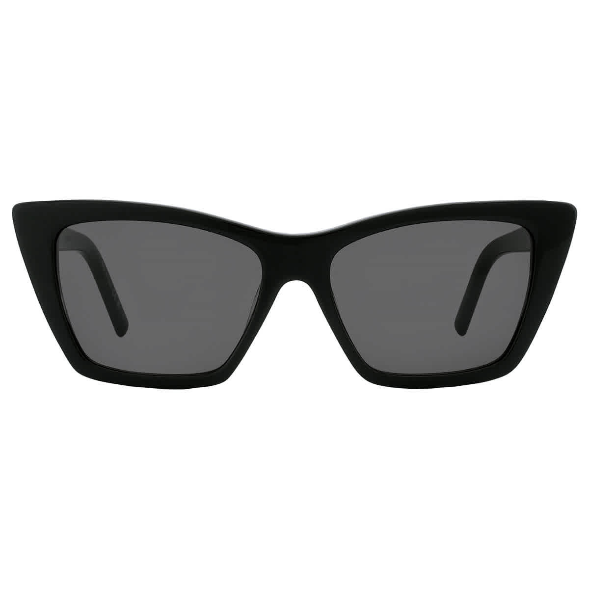 Saint Laurent Grey Cat Eye Ladies Sunglasses SL 276 MICA 032 55 | Jomashop.com & JomaDeals.com