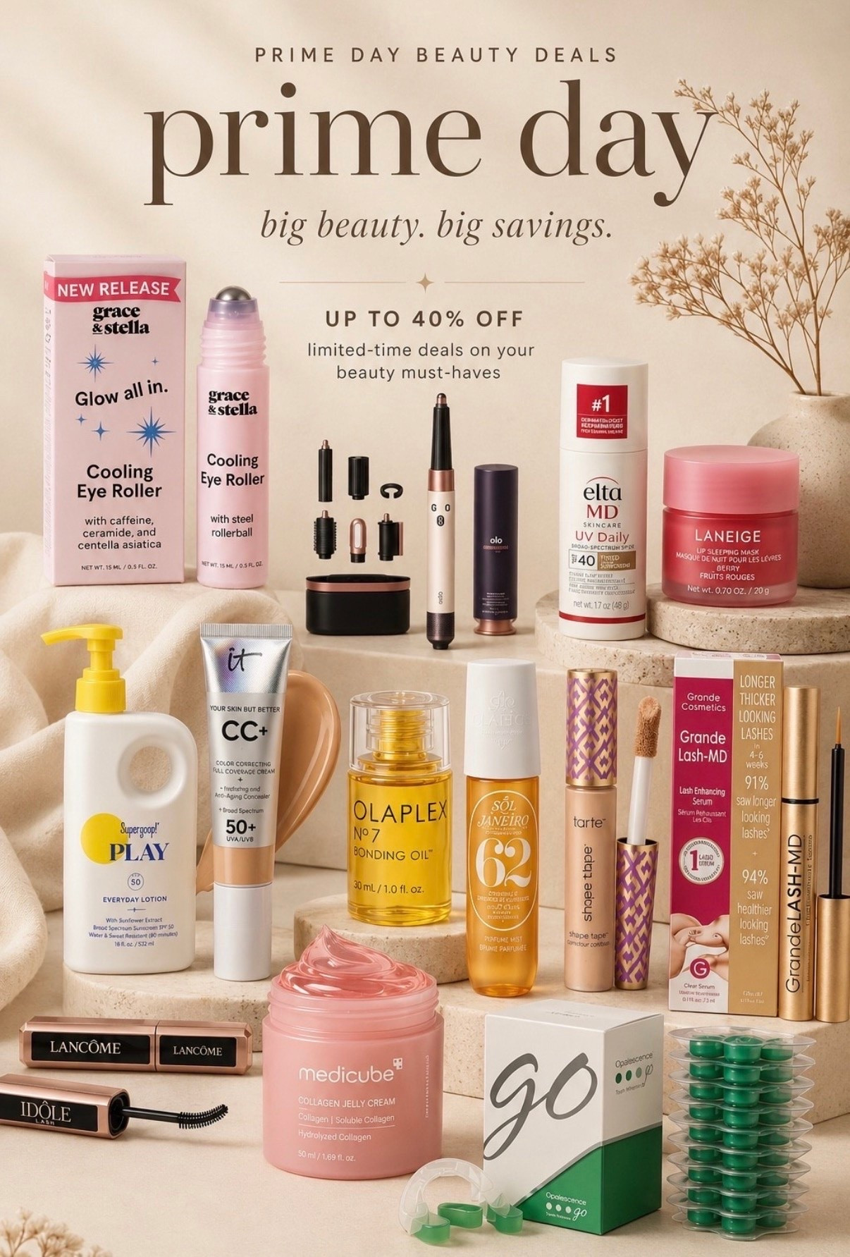 🤍 Prime Day beauty is here! From skincare staples to makeup must-haves, score up to 40% off your favorite finds before they’re gone. 💄🧴💖

#LTKmorningroutine #LTKselfcare #LTKBeauty
