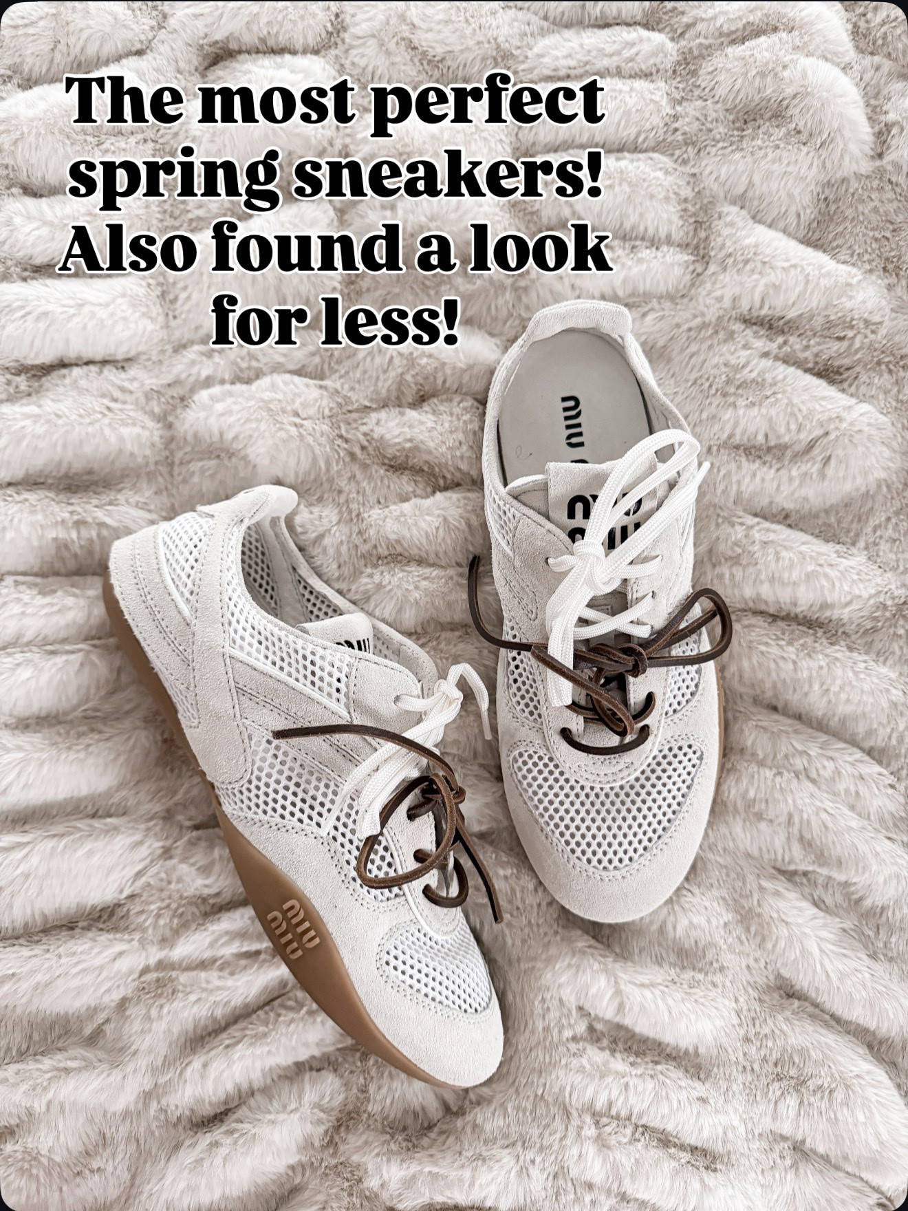 The chicest spring sneakers — and I found a look-for-less you’re going to love. 🔗⬇️ run tts 

#LTKOver40 #LTKSeasonal #LTKgrwm